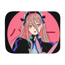 Load image into Gallery viewer, Anime Chainsaw Man Sherpa Blanket