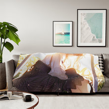 Load image into Gallery viewer, Anime Violet Evergarden Sherpa Blanket