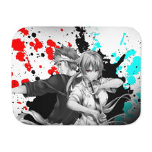 Load image into Gallery viewer, Anime Food Wars: Shokugeki no Soma Sherpa Blanket