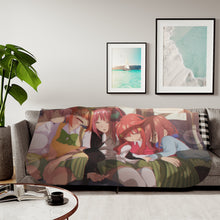 Load image into Gallery viewer, Anime The Quintessential Quintuplets Sherpa Blanket
