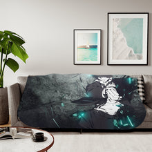 Load image into Gallery viewer, Shinya Kogami With His dominator Sherpa Blanket