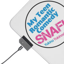 Load image into Gallery viewer, My Teen Romantic Comedy SNAFU RGB LED Mouse Pad (Desk Mat)