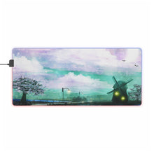 Load image into Gallery viewer, Anime Landscape RGB LED Mouse Pad (Desk Mat)