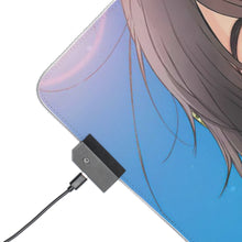 Load image into Gallery viewer, Anime Headphones RGB LED Mouse Pad (Desk Mat)