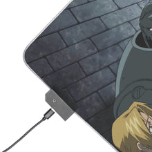 Load image into Gallery viewer, Edward Elric Roy Mustang and Alphonse Elric RGB LED Mouse Pad (Desk Mat)