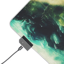 Load image into Gallery viewer, Erza Scarlet - Pirate boat in cavern RGB LED Mouse Pad (Desk Mat)