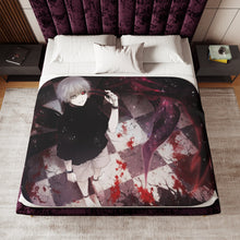 Load image into Gallery viewer, Tokyo Ghoul Ken Kaneki Sherpa Blanket