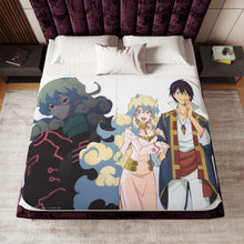 Load image into Gallery viewer, Tengen Toppa Gurren Lagann Sherpa Blanket