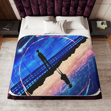 Load image into Gallery viewer, Anime Your Name. Sherpa Blanket