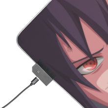 Load image into Gallery viewer, Sasuke Uchiha RGB LED Mouse Pad (Desk Mat)