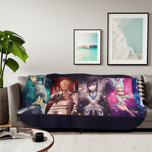 Load image into Gallery viewer, Anime Kill La Kill Sherpa Blanket