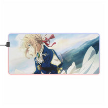 Load image into Gallery viewer, Violet Evergarden RGB LED Mouse Pad (Desk Mat)