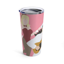 Load image into Gallery viewer, lucy, gajeel y levy fairy tail minimalist Tumbler 20oz
