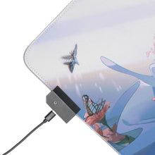 Load image into Gallery viewer, Kanao Tsuyuri / Tanjirou Kamado RGB LED Mouse Pad (Desk Mat)