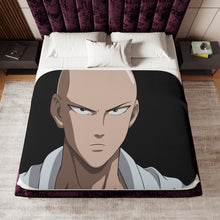 Load image into Gallery viewer, Saitama Sherpa Blanket