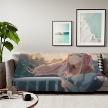 Load image into Gallery viewer, Darling in the FranXX Sherpa Blanket