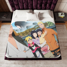 Load image into Gallery viewer, Naruto's Family Sherpa Blanket