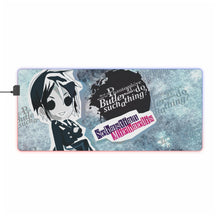 Load image into Gallery viewer, Black Butler RGB LED Mouse Pad (Desk Mat)