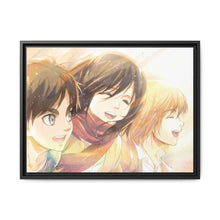 Load image into Gallery viewer, Anime Attack On Titan Canvas Framed Art Print