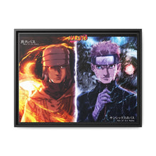 Load image into Gallery viewer, Sasuke (Moon Of Six Paths) and Naruto (Sun Of Six Paths) Canvas Framed Art Print
