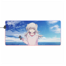 Load image into Gallery viewer, Nao Tomori smiling RGB LED Mouse Pad (Desk Mat)