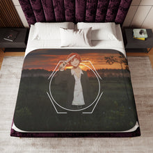 Load image into Gallery viewer, Assassination Classroom Karma Akabane Sherpa Blanket