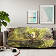 Load image into Gallery viewer, Anime Fairy Tailr Sherpa Blanket