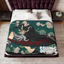 Load image into Gallery viewer, Anime Soul Eater Sherpa Blanket