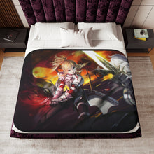 Load image into Gallery viewer, Fate/Apocrypha Siegfried Sherpa Blanket