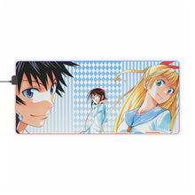 Load image into Gallery viewer, Nisekoi Chitoge Kirisaki, Kosaki Onodera RGB LED Mouse Pad (Desk Mat)