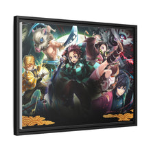 Load image into Gallery viewer, Anime Demon Slayer: Kimetsu no Yaiba Canvas Framed Art Print