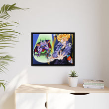 Load image into Gallery viewer, The end of Frieza Canvas Framed Art Print