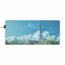 Load image into Gallery viewer, Anime Building RGB LED Mouse Pad (Desk Mat)