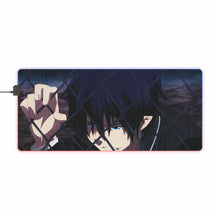 Load image into Gallery viewer, Blue Exorcist Rin Okumura RGB LED Mouse Pad (Desk Mat)