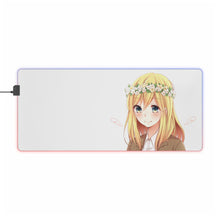 Load image into Gallery viewer, Anime Attack On Titan RGB LED Mouse Pad (Desk Mat)