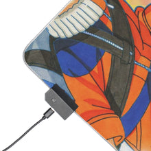 Load image into Gallery viewer, Naruto vs Sasuke RGB LED Mouse Pad (Desk Mat)