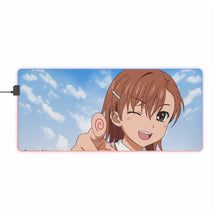 Load image into Gallery viewer, A Certain Magical Index RGB LED Mouse Pad (Desk Mat)