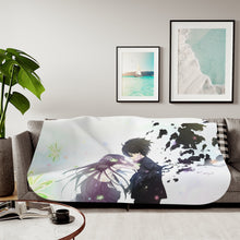 Load image into Gallery viewer, Eru Chitanda And Hōtarō Oreki Sherpa Blanket