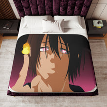 Load image into Gallery viewer, Benimaru Shinmon Sherpa Blanket