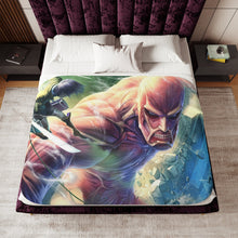 Load image into Gallery viewer, Anime Attack On Titan Sherpa Blanket