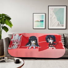 Load image into Gallery viewer, Anime Kill La Kill Sherpa Blanket