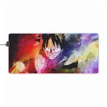 Load image into Gallery viewer, Monkey D. Luffy RGB LED Mouse Pad (Desk Mat)