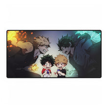 Load image into Gallery viewer, Katsuki Bakugou and Izuku Midoriya Mouse Pad (Desk Mat)