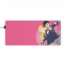 Load image into Gallery viewer, Gamers! Karen Tendou, Keita Amano RGB LED Mouse Pad (Desk Mat)