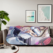 Load image into Gallery viewer, Classroom of the Elite Sae Chabashira Sherpa Blanket