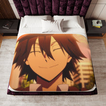 Load image into Gallery viewer, Rampo Edogawa Sherpa Blanket