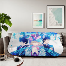Load image into Gallery viewer, Rin,Yukio and Shiemi Sherpa Blanket
