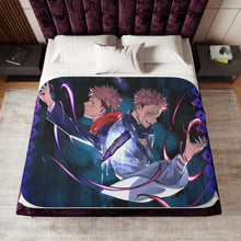 Load image into Gallery viewer, Jujutsu Kaisen Sherpa Blanket