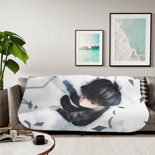 Load image into Gallery viewer, Mob Psycho 100 Shigeo Kageyama Sherpa Blanket