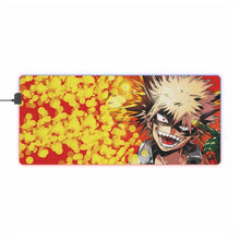 Load image into Gallery viewer, My Hero Academia Katsuki Bakugou RGB LED Mouse Pad (Desk Mat)